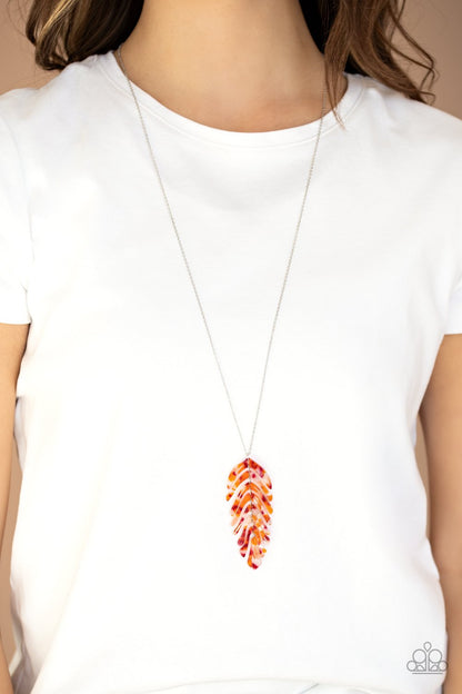 She QUILL Be Loved-multi-Paparazzi necklace