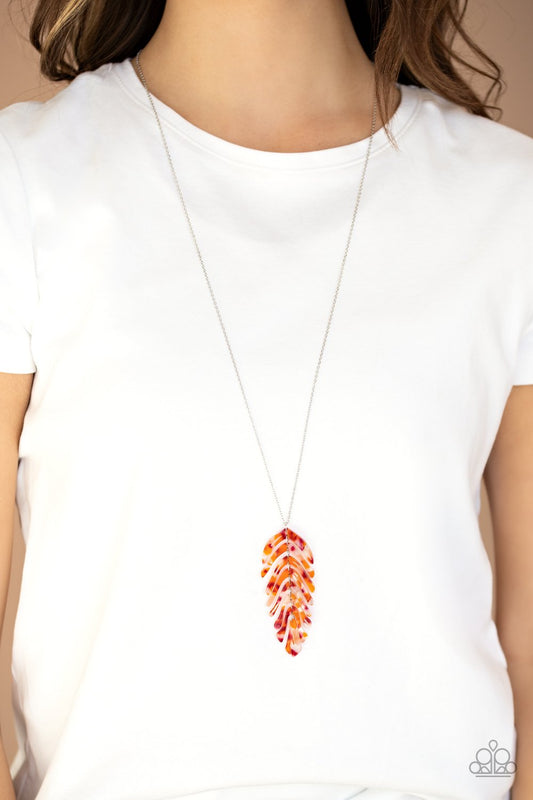 She QUILL Be Loved-multi-Paparazzi necklace