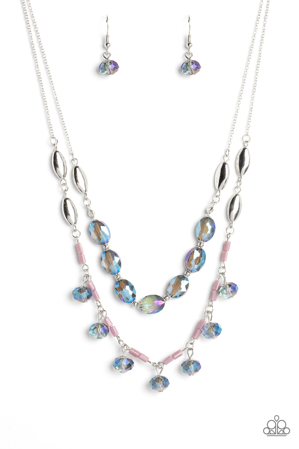 Sheen Season - blue - Paparazzi necklace