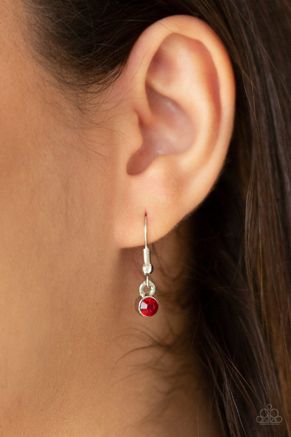 Sheer Thing - red - Paparazzi necklace