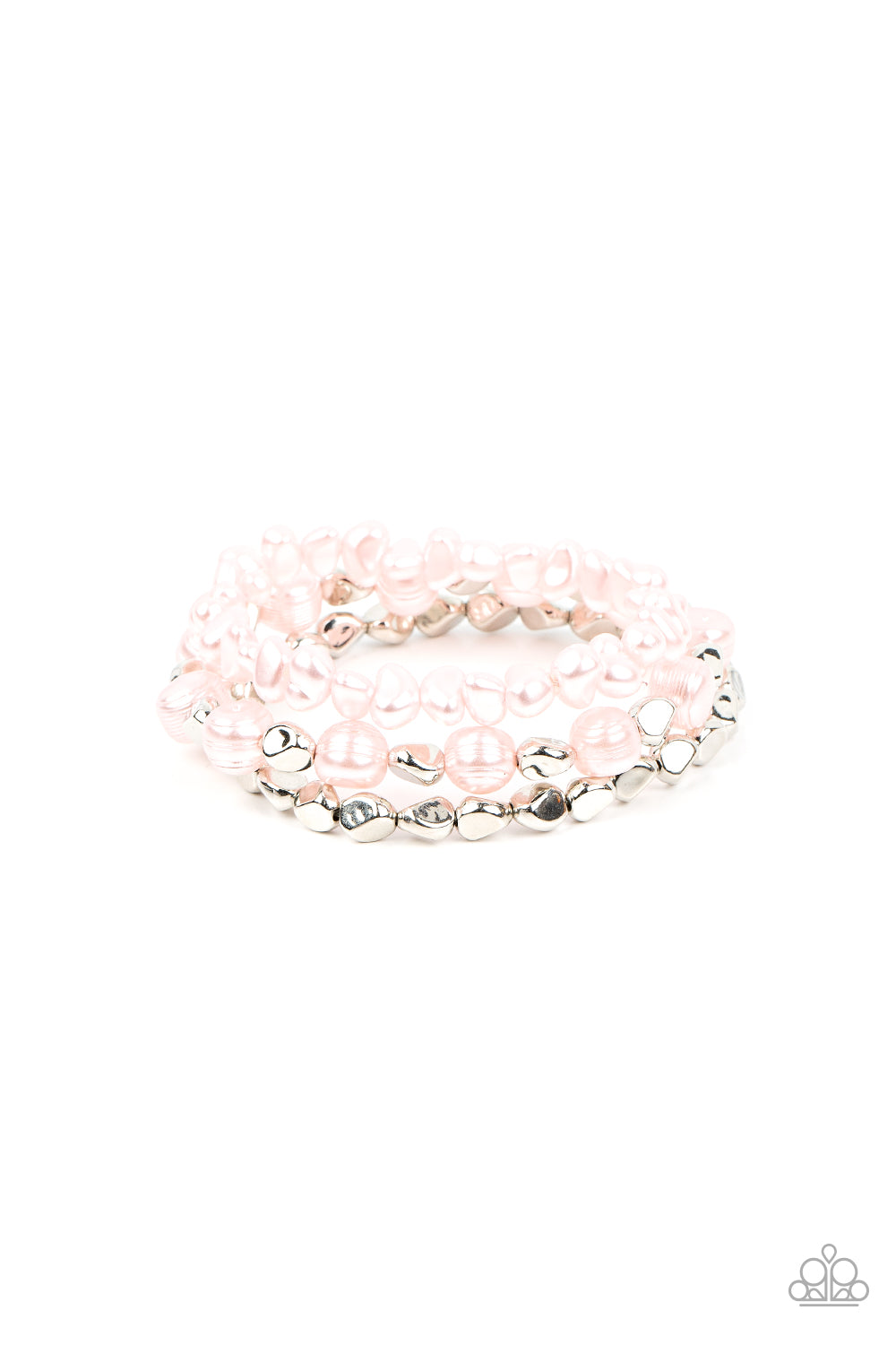 Shoreside Soiree - pink - Paparazzi bracelet