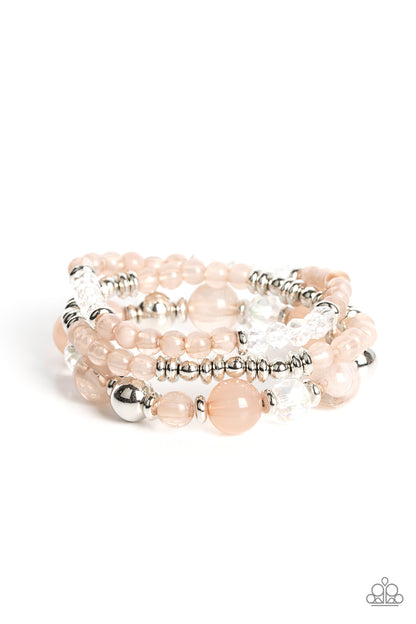 Shoreside Stroll - brown - Paparazzi bracelet