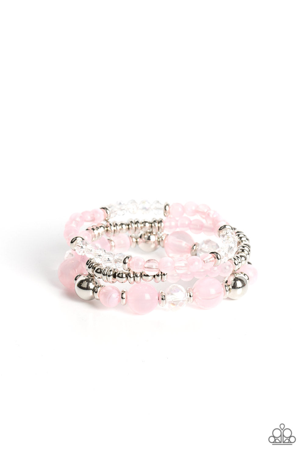 Shoreside Stroll - pink - Paparazzi bracelet