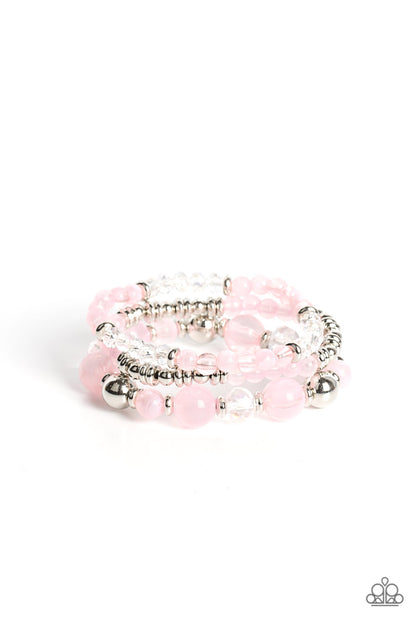 Shoreside Stroll - pink - Paparazzi bracelet