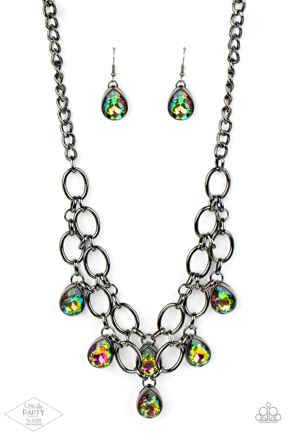 Show-Stopping Shimmer - multi - Paparazzi necklace