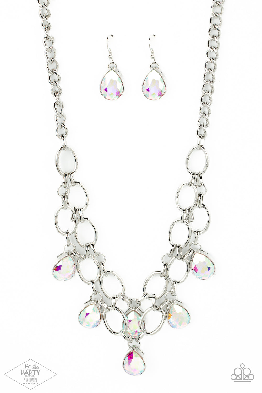 Show-Stopping Shimmer - multi (iridescent) - Paparazzi necklace