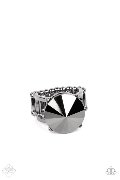 Showcase Social - black - Paparazzi ring