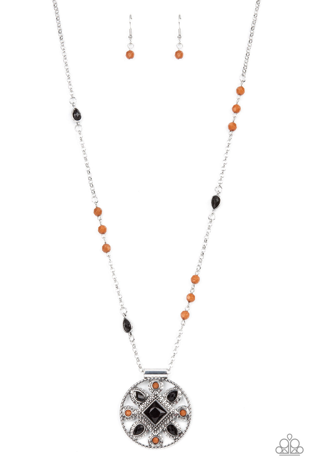 Sierra Showroom - black - Paparazzi necklace