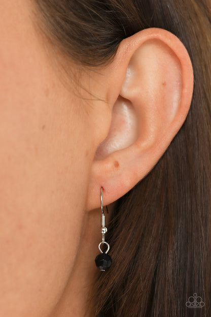 Sierra Showroom - black - Paparazzi LANYARD necklace