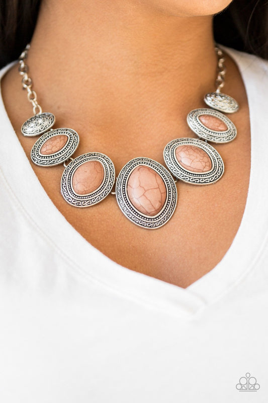 Sierra Serenity-brown-Paparazzi necklace