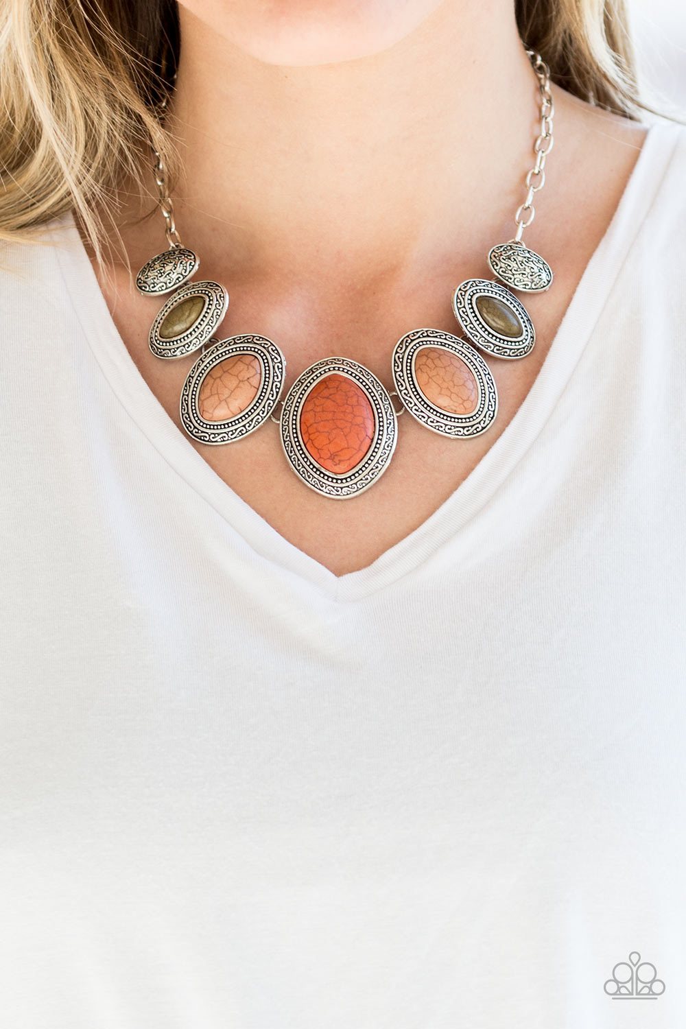 Sierra Serenity-multi-Paparazzi necklace