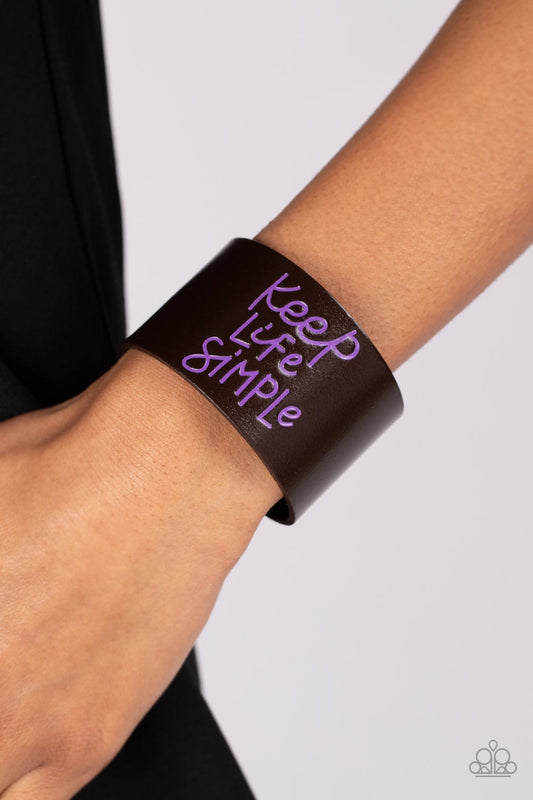 Simply Stunning - purple - Paparazzi bracelet
