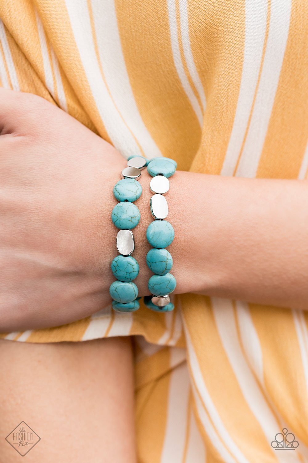 Simply Sedimentary-blue-Paparazzi bracelet