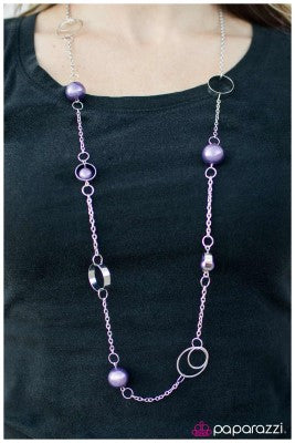 Sing Me A Song, Mr. Piano Man - Purple -Paparazzi necklace