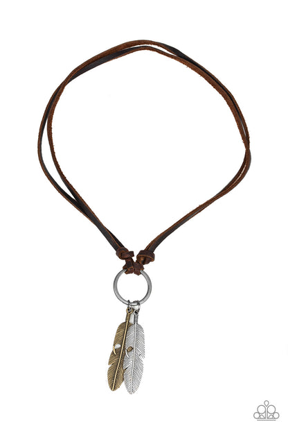 Sky Walker - brown - Paparazzi necklace