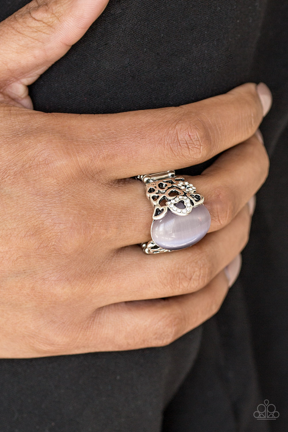 So in Love - purple - Paparazzi ring