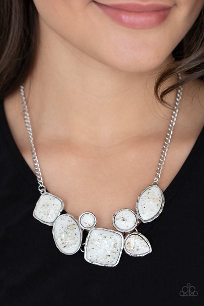 So Jelly - white - Paparazzi necklace