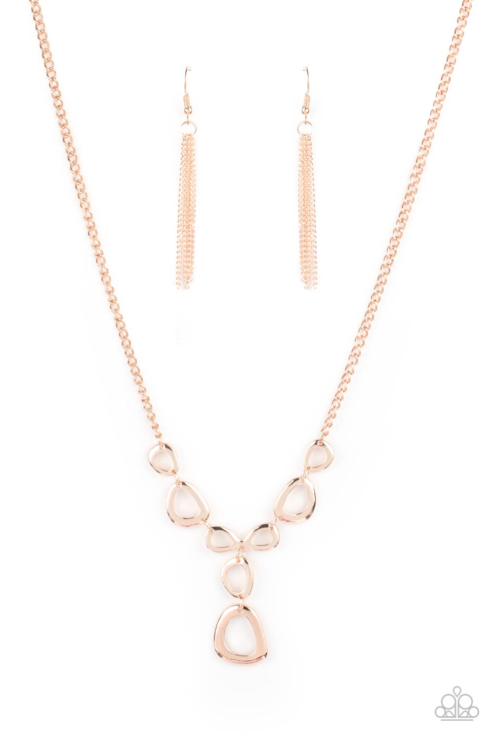 So Mod - rose gold - Paparazzi necklace