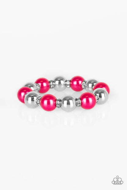 So Not Sorry - pink - Paparazzi bracelet