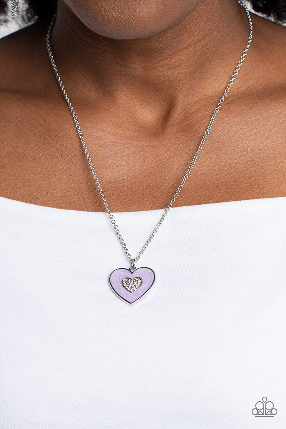So This Is Love - purple - Paparazzi necklace