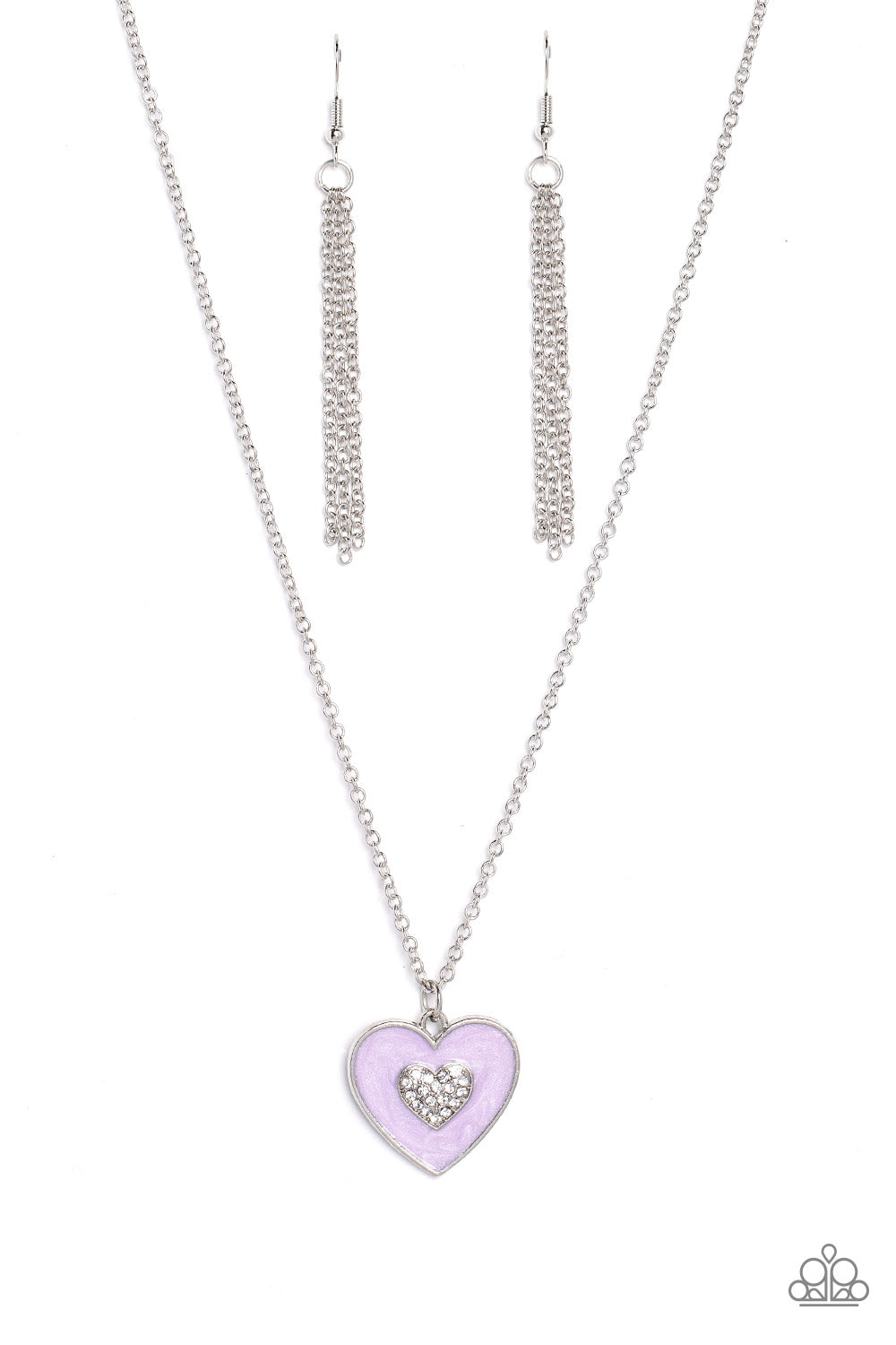So This Is Love - purple - Paparazzi necklace