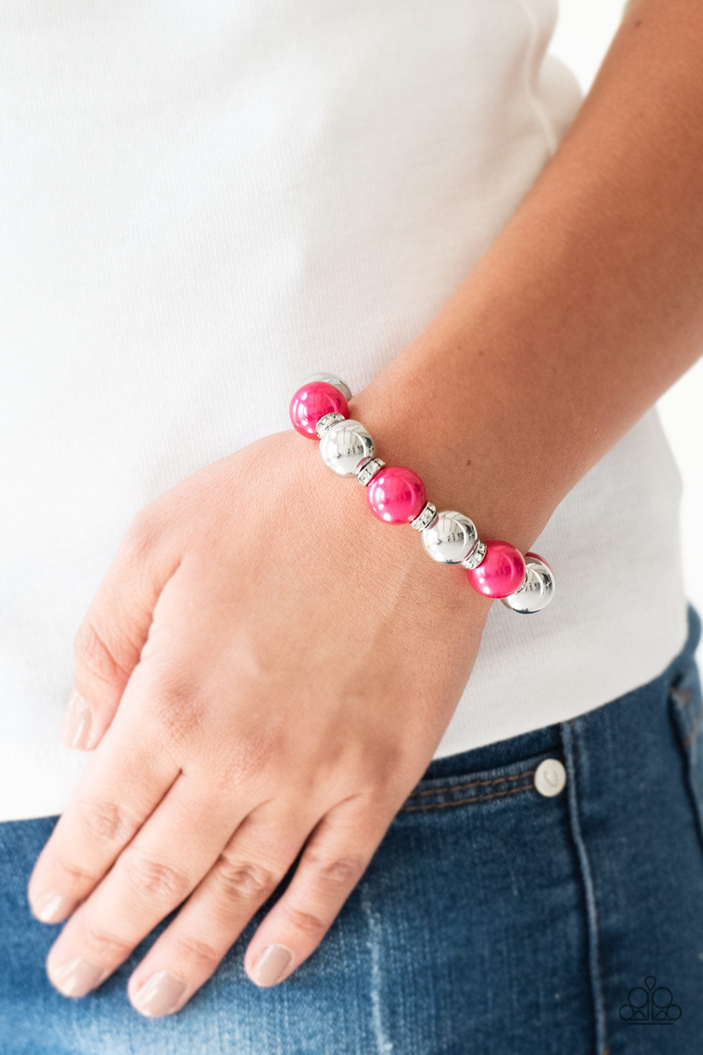 So Not Sorry - pink - Paparazzi bracelet