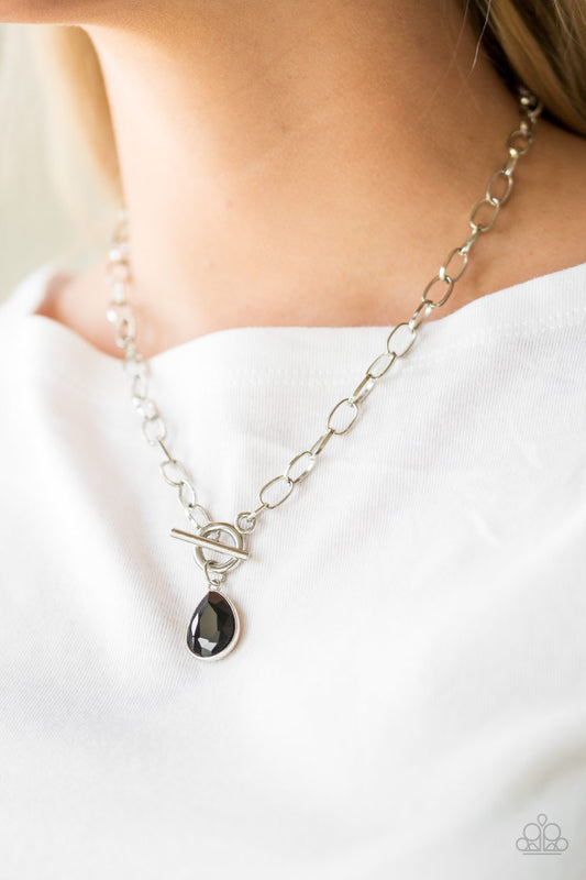 So Sorority - black - Paparazzi necklace