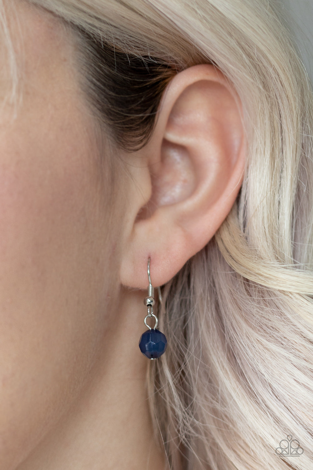 Social Network - blue - Paparazzi necklace