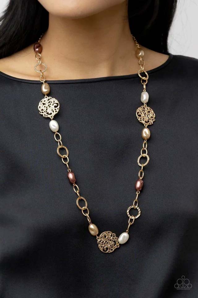 Social Soiree - multi - Paparazzi necklace