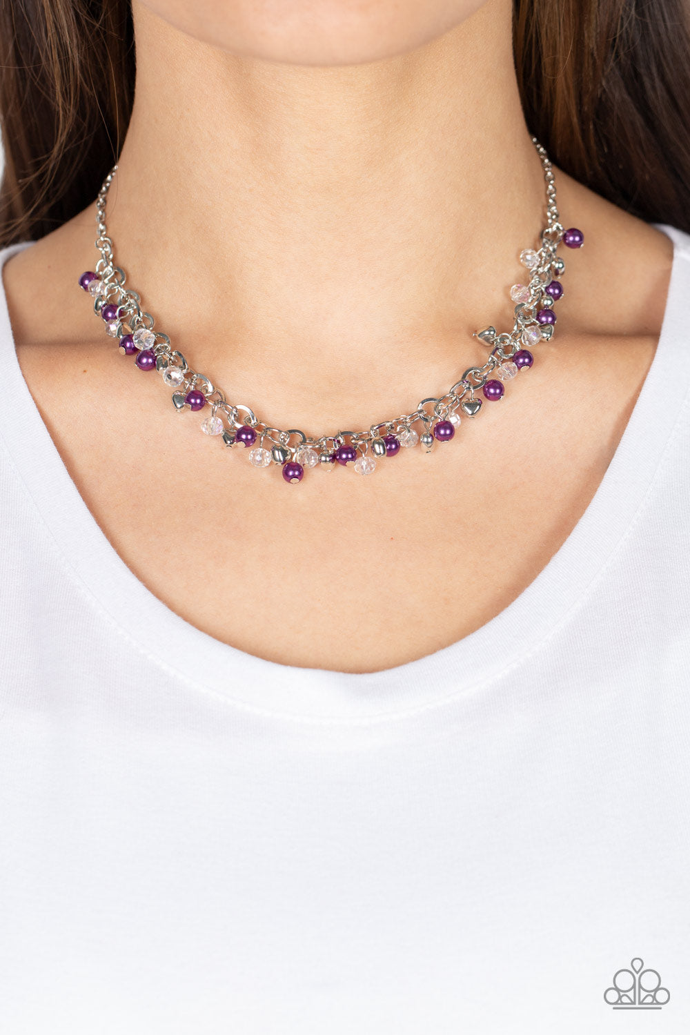 Gallery Gem - Purple Gem Silver Necklace - Paparazzi – Sugar Bee Bling -  Paparazzi Jewelry and Accessories