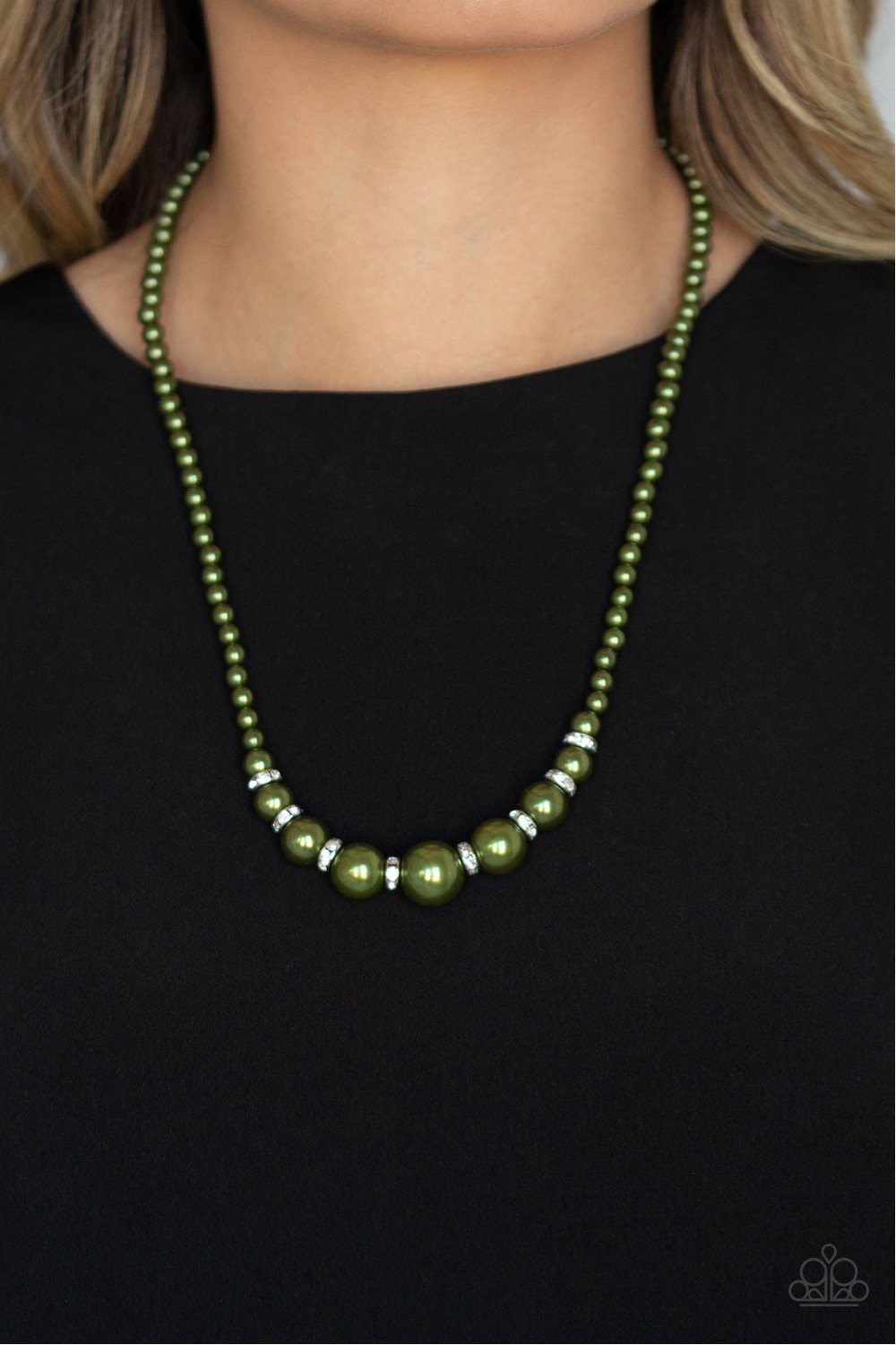 Soho Sweetheart-green-Paparazzi necklace