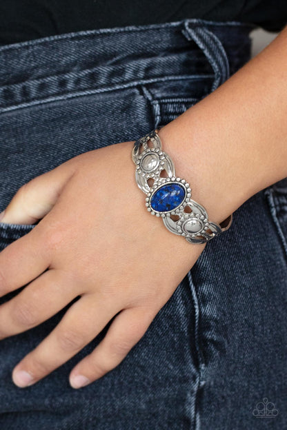 Solar Solstice - blue - Paparazzi bracelet
