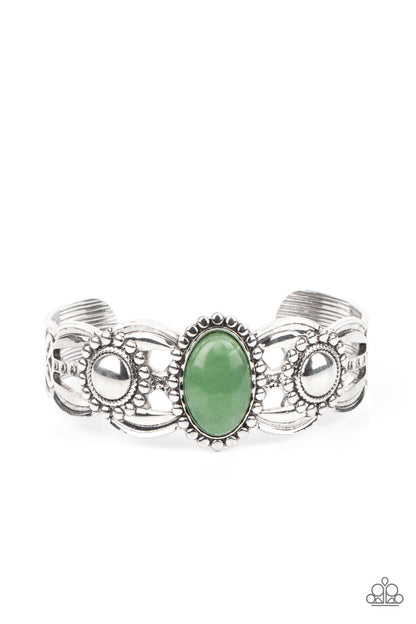 Solar Solstice - green - Paparazzi bracelet