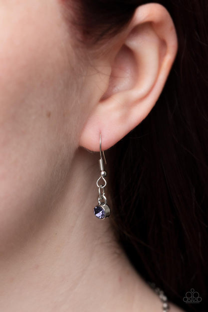 Sonata Swing - purple - Paparazzi necklace