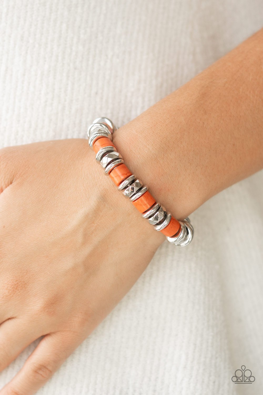 Sonoran Stonehenge-orange-Paparazzi bracelet