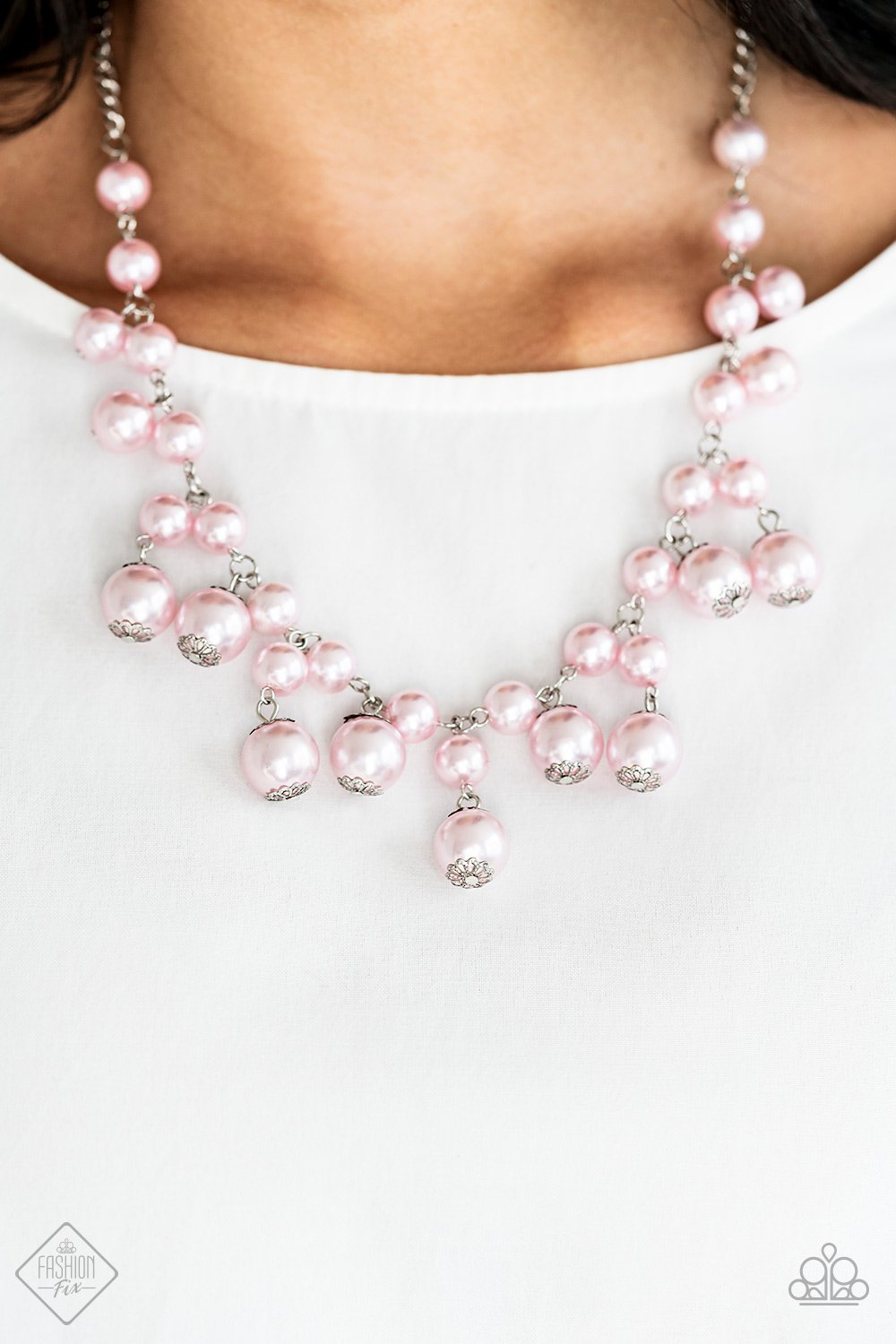 Soon to Be Mrs - pink - Paparazzi necklace