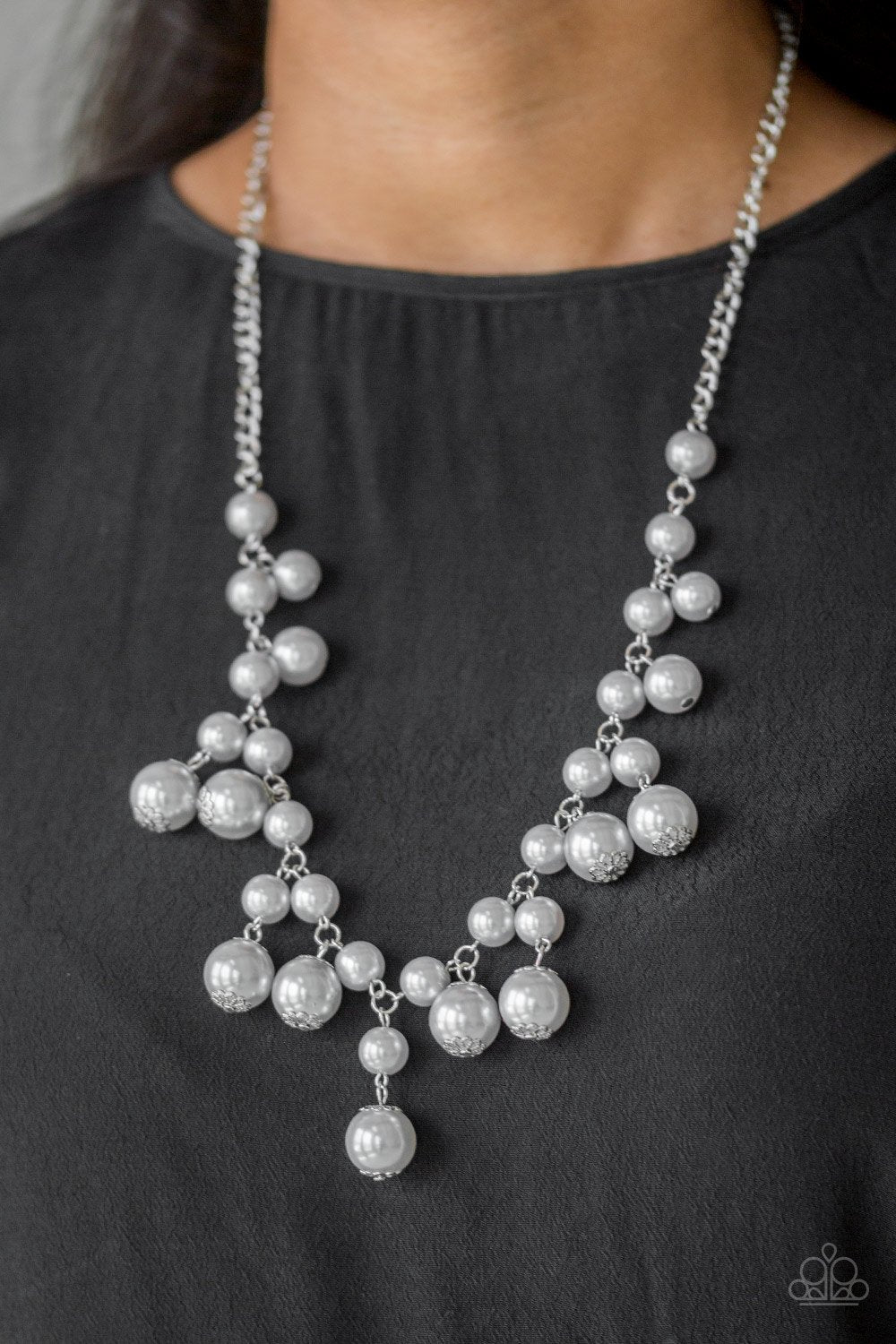 Soon to be Mrs - silver - Paparazzi necklace