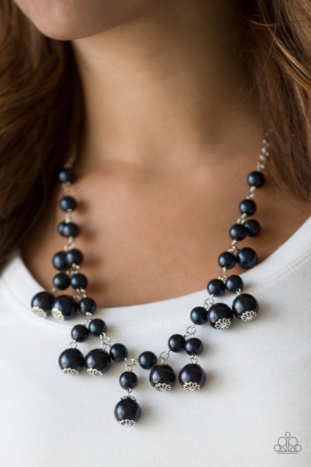 Soon to Be Mrs - blue - Paparazzi necklace