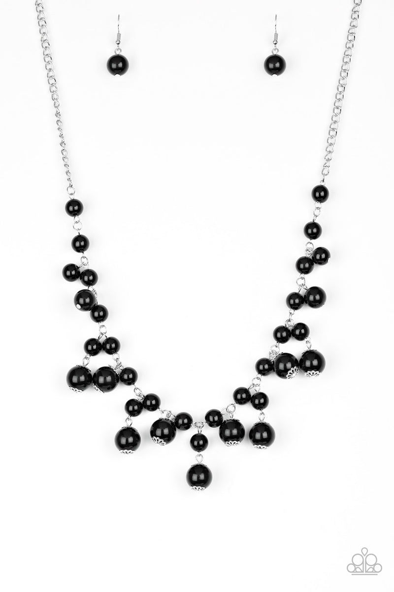 Soon to be Mrs - black - Paparazzi necklace