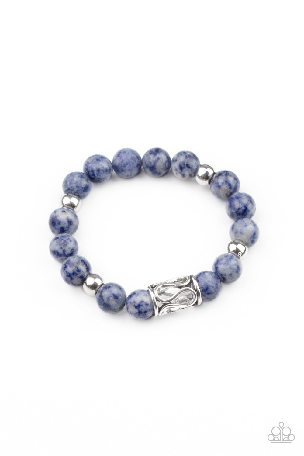 Soothes The Soul - blue - Paparazzi bracelet