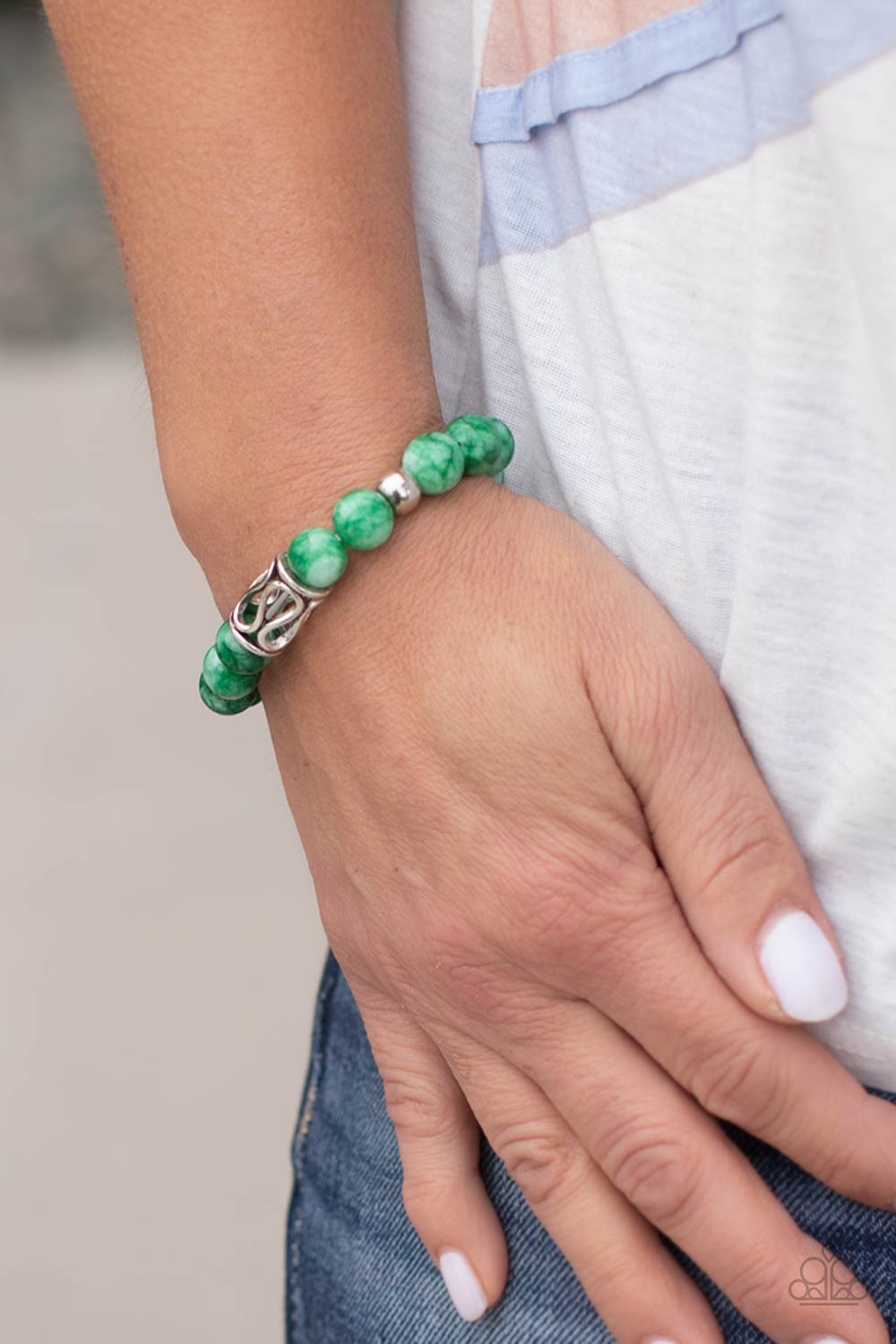 Soothes The Soul - green - Paparazzi bracelet
