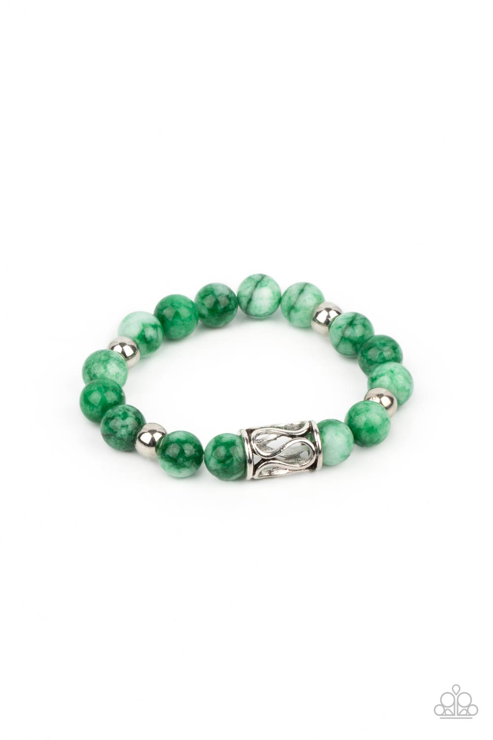 Soothes The Soul - green - Paparazzi bracelet