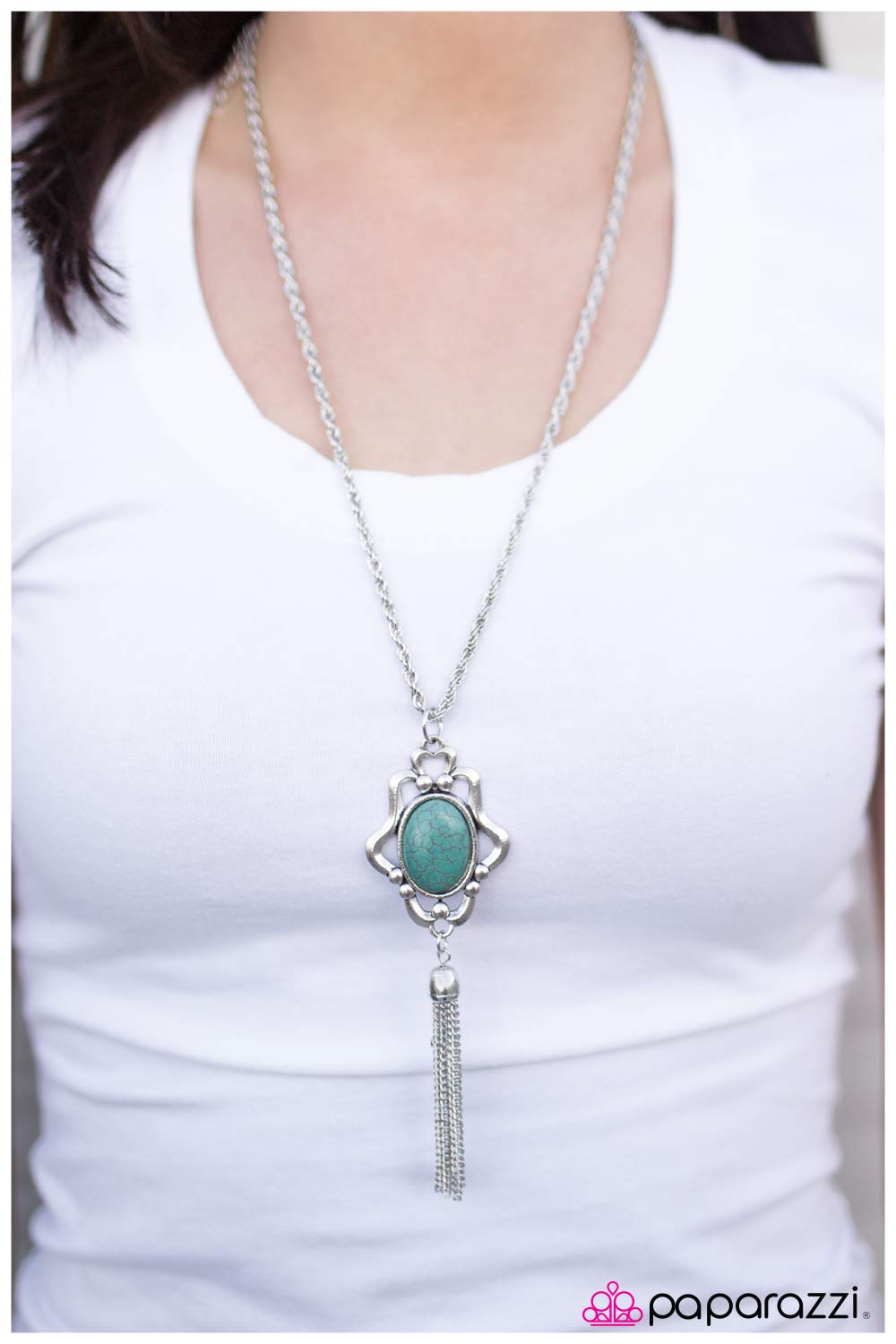Southern Living - Blue - Paparazzi necklace