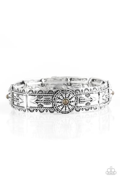 Southern Borders - green - Paparazzi bracelet