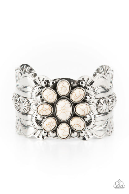 Southern Eden - white - Paparazzi bracelet