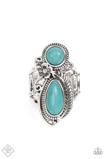 Southern Nirvana - blue - Paparazzi ring