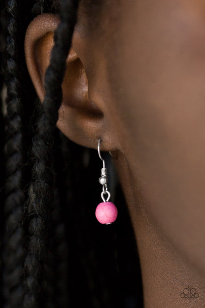 Southern Roots - pink - Paparazzi necklace