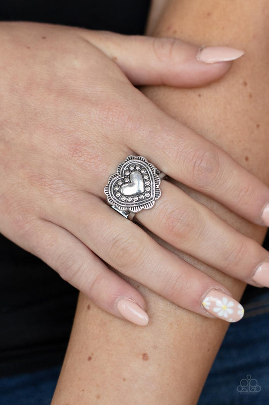 Southern Soulmate - silver - Paparazzi ring