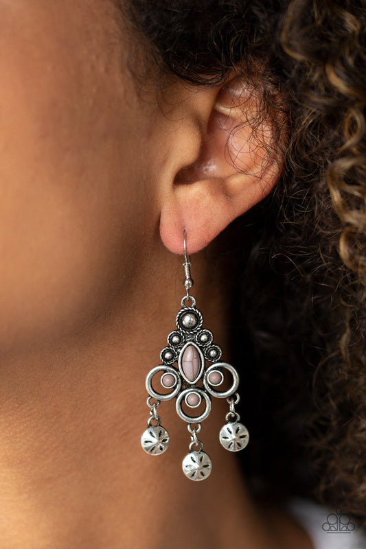 Southern Expressions-silver-Paparazzi earrings