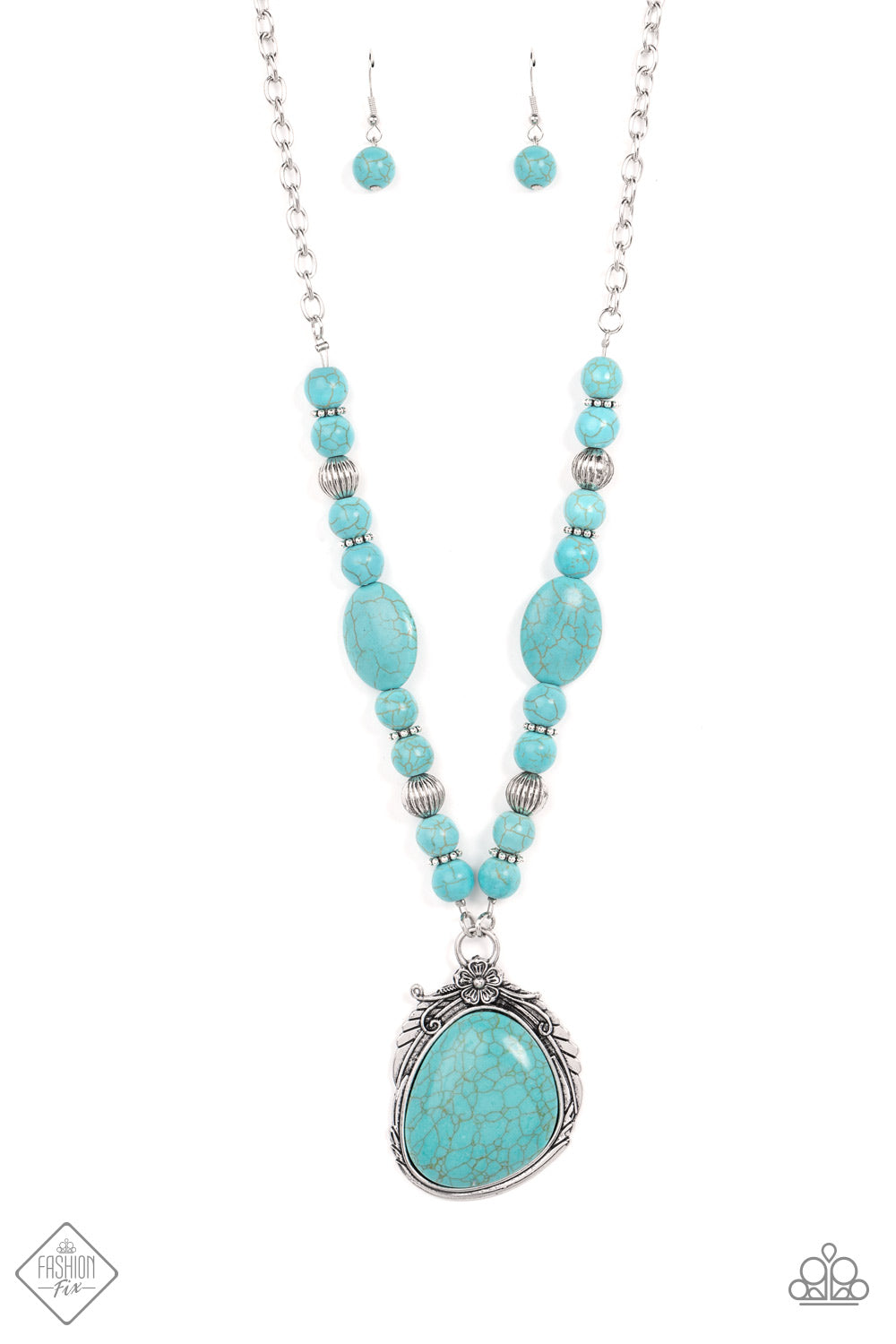Southwest Paradise - blue - Paparazzzi necklace